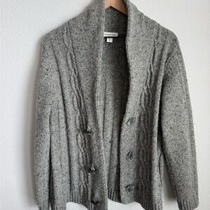 Coldwater Creek Wool Cardigan - Gray